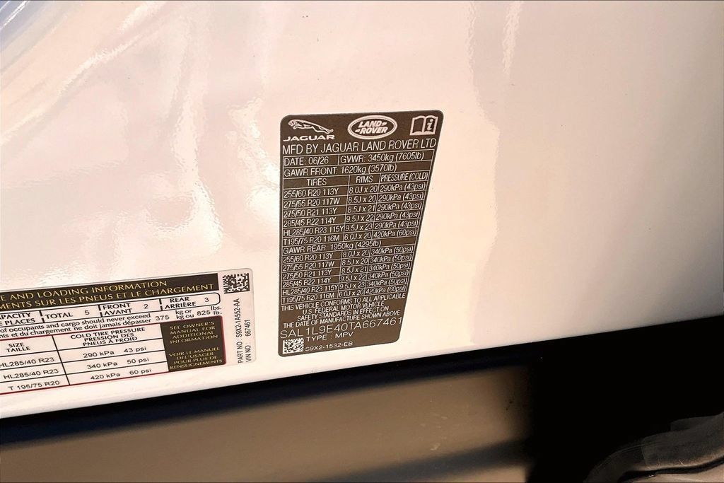 New 2026 Land Rover Range Rover Sport Dynamic SE AWD/4WD image 13