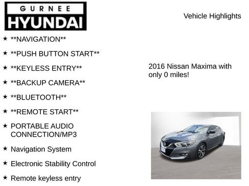Used 2016 Nissan Maxima 3.5 S FWD image 7