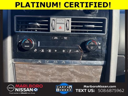 Certified 2024 Nissan Armada Platinum w/ Captain's Chairs Package image 38