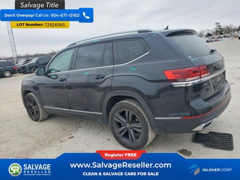 Used 2021 Volkswagen Atlas SEL image 3