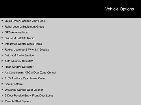 Used 2022 RAM 1500 Rebel w/ Rebel Level 2 Equipment Group image 2