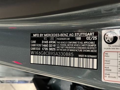 New 2025 Mercedes-Benz S 63 AMG S image 26