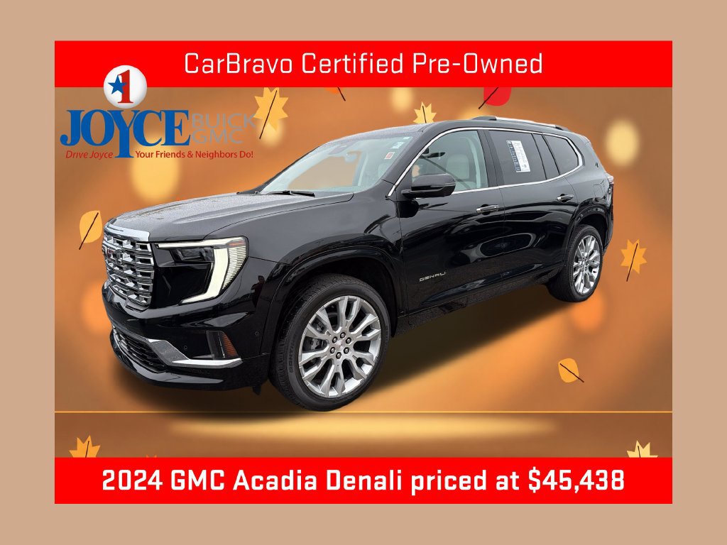 Certified 2024 GMC Acadia Denali w/ Super Cruise Package AWD/4WD 360° Tour