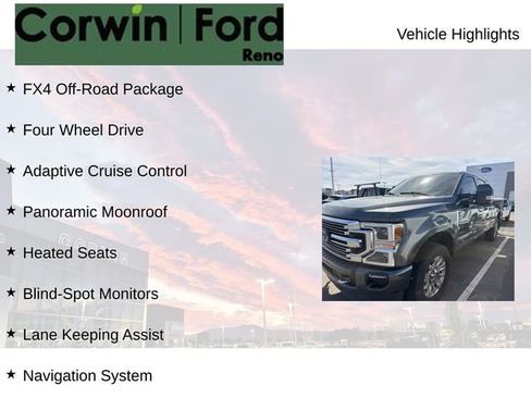 Used 2020 Ford F250 Limited w/ FX4 Off-Road Package image 8