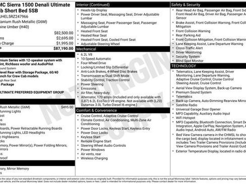 Used 2024 GMC Sierra 1500 Denali Ultimate AWD/4WD image 27