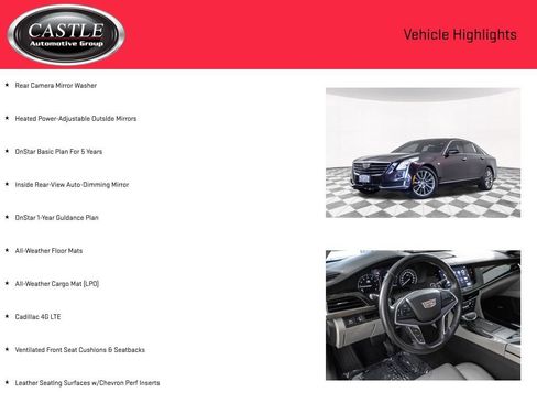 Used 2018 Cadillac CT6 Luxury AWD/4WD image 8
