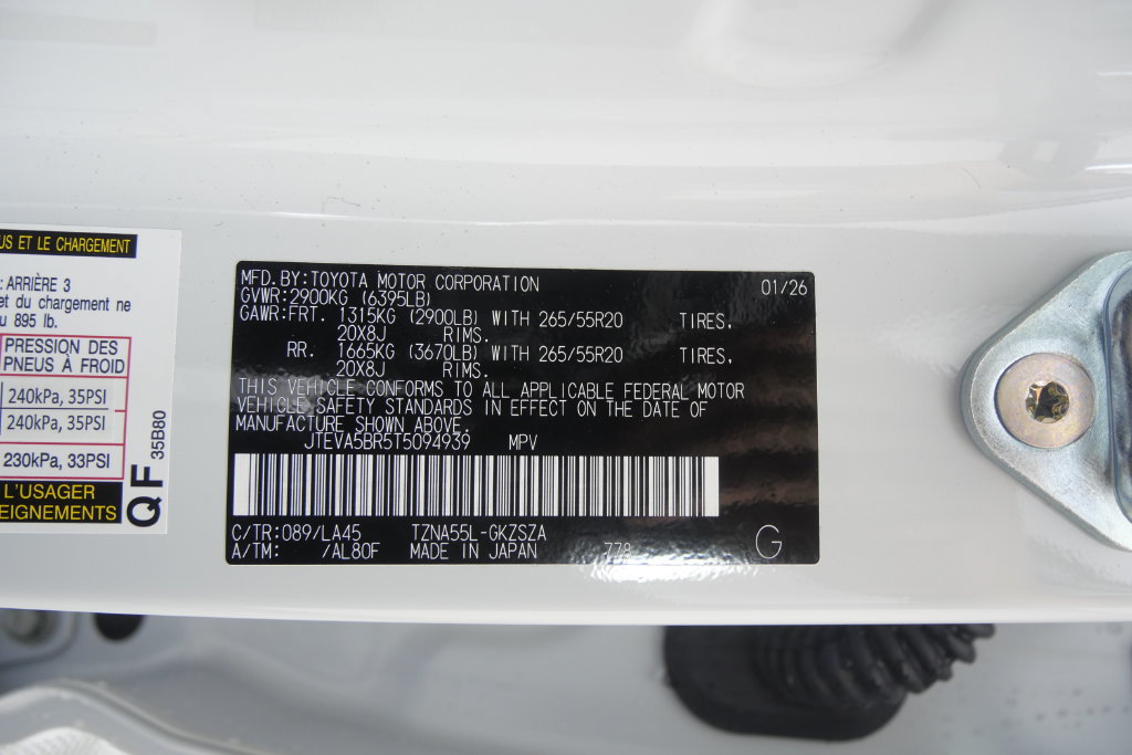 Used 2026 Toyota 4Runner Limited AWD/4WD image 31