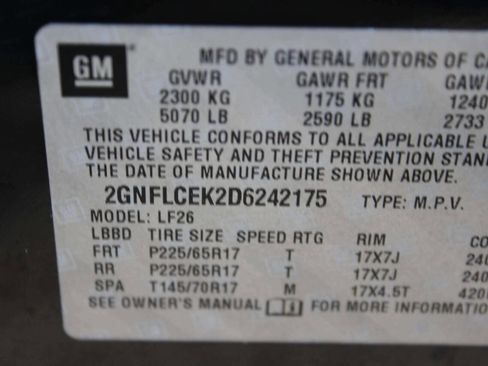 Used 2013 Chevrolet Equinox LS AWD/4WD image 10