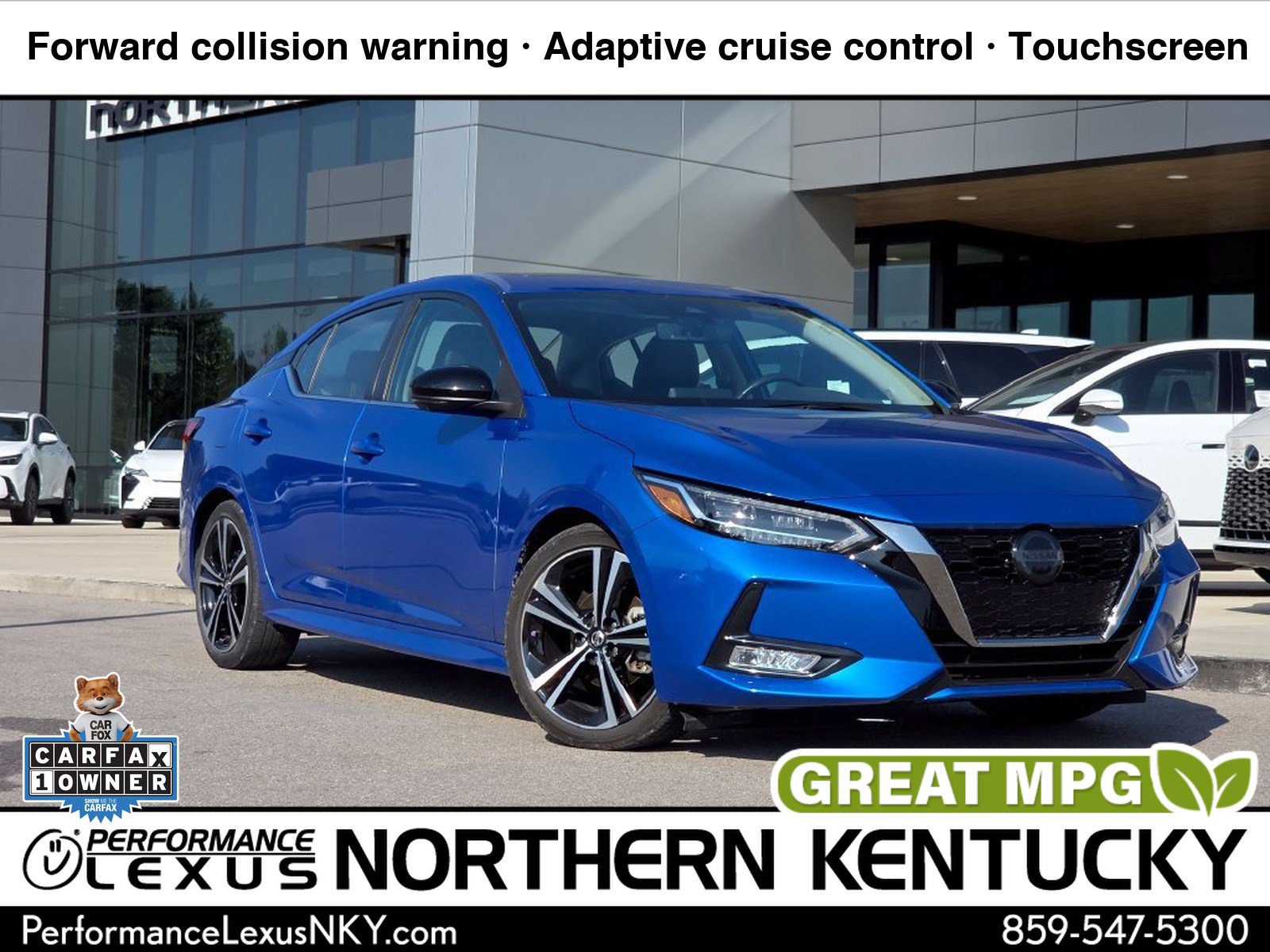 Used 2023 Nissan Sentra SR w/ SR Premium Package FWD image 1