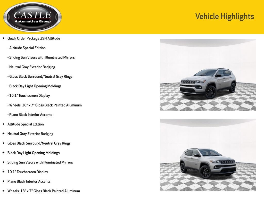 New 2026 Jeep Compass Latitude AWD/4WD image 3