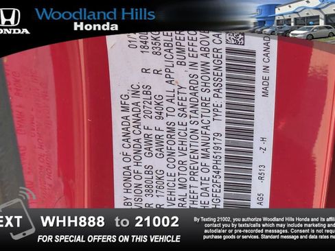 Certified 2023 Honda Civic Sport image 26
