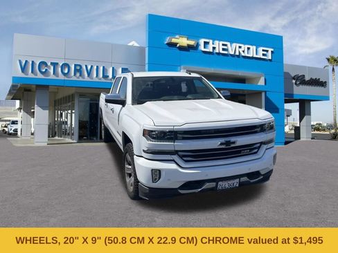 Used 2017 Chevrolet Silverado 1500 LTZ Z71 w/ LTZ Plus Package AWD/4WD image 3