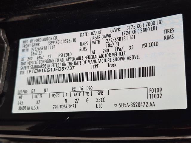 Used 2018 Ford F150 King Ranch AWD/4WD image 14