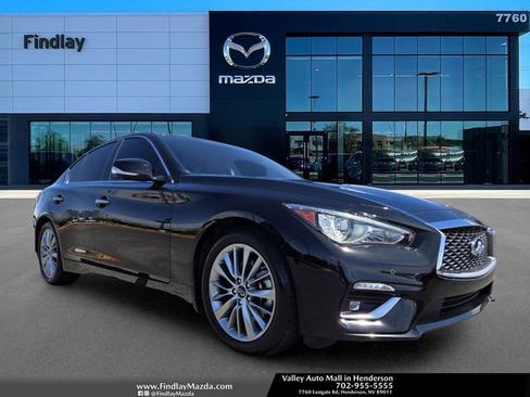 Used 2024 INFINITI Q50 Luxe w/ Cargo Package RWD image 1