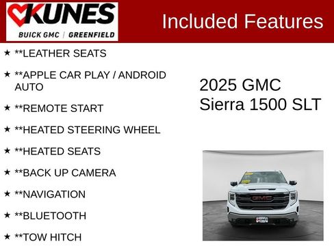 Used 2025 GMC Sierra 1500 SLT AWD/4WD image 2