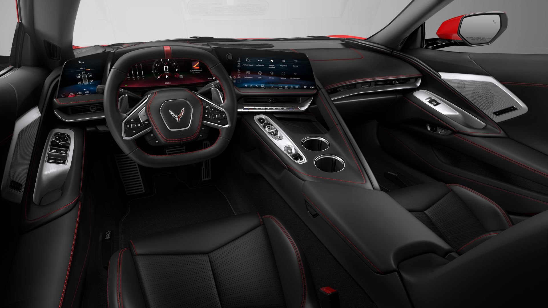 New 2027 Chevrolet Corvette Grand Sport w/ Chrome Exterior Badge Package RWD image 56