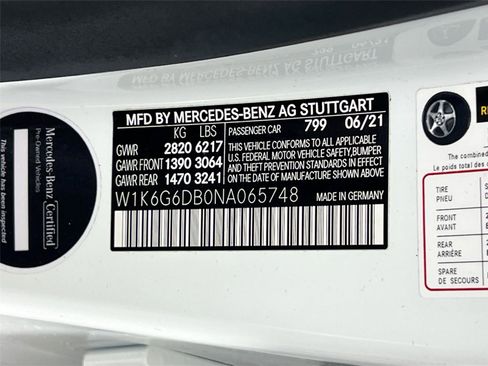 Certified 2022 Mercedes-Benz S 500 4MATIC image 30