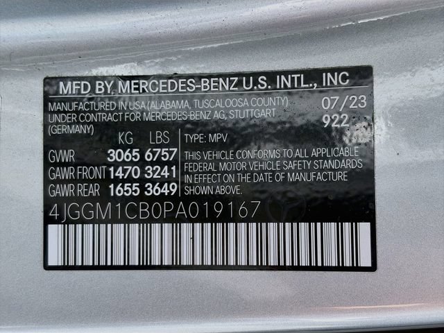 Certified 2023 Mercedes-Benz EQE 350+ 4MATIC SUV image 32