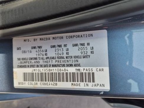 Used 2017 MAZDA MAZDA6 Touring FWD image 15