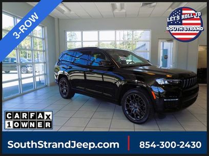 Used 2025 Jeep Grand Cherokee L Summit w/ Obsidian Package