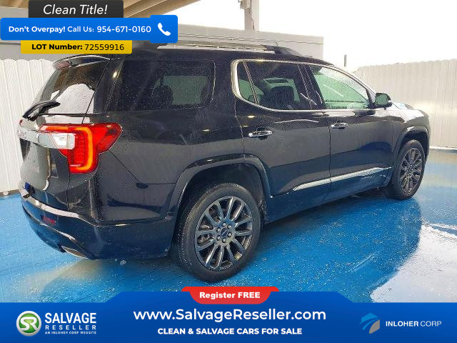 Used 2022 GMC Acadia Denali w/ Black Diamond Edition FWD image 4