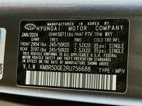 Used 2024 Hyundai Palisade Limited AWD/4WD image 17