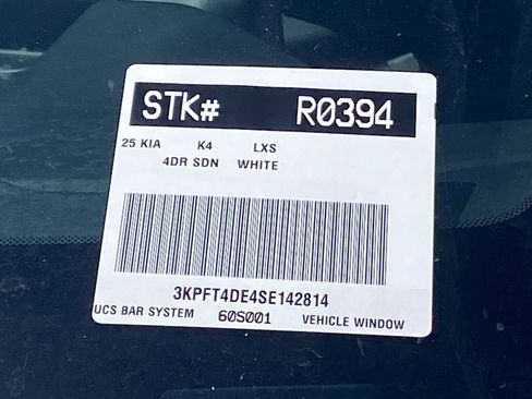 Used 2025 Kia K4 LXS image 10