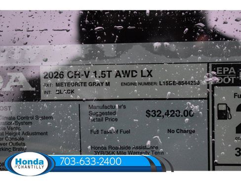 New 2026 Honda CR-V LX image 33