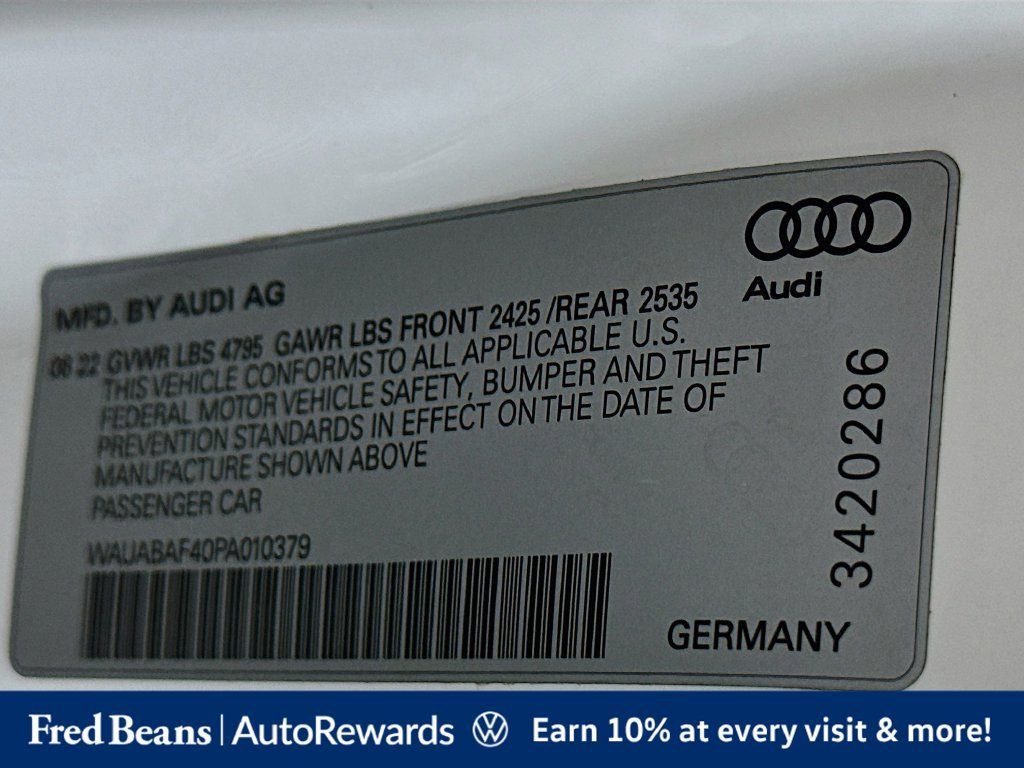 Used 2023 Audi A4 2.0T Premium w/ Convenience Package AWD/4WD image 38