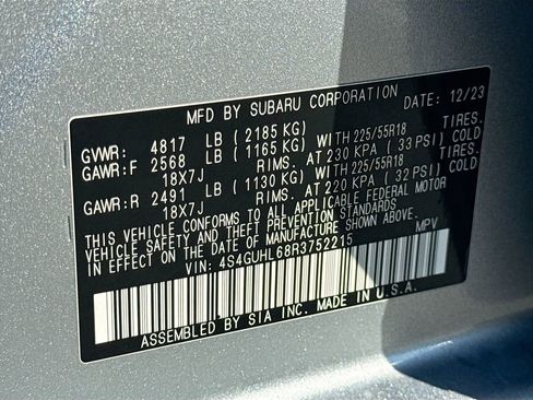 Used 2024 Subaru Crosstrek 2.5i Limited w/ Popular Package #4A image 42