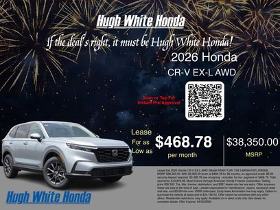 New 2026 Honda CR-V EX-L