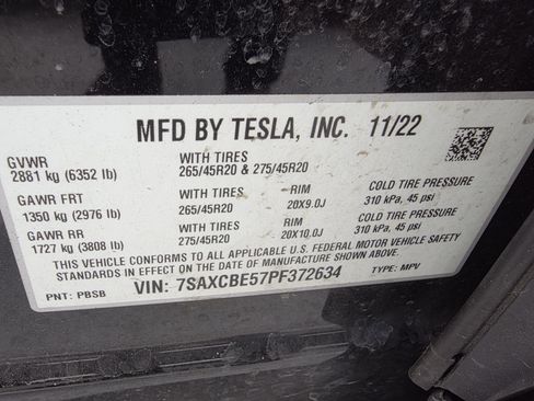 Used 2023 Tesla Model X image 26