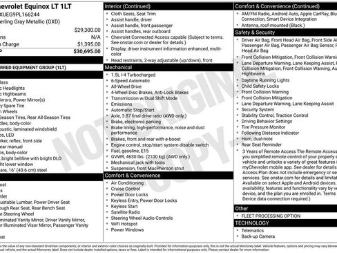 Certified 2023 Chevrolet Equinox LT AWD/4WD image 8