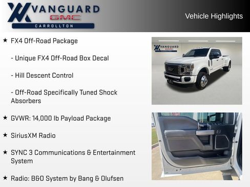 Used 2020 Ford F450 Platinum w/ FX4 Off-Road Package image 5