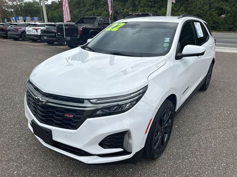 Used 2022 Chevrolet Equinox RS w/ RS Leather Package FWD image 12