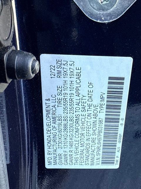 Used 2023 Honda Odyssey Elite image 19