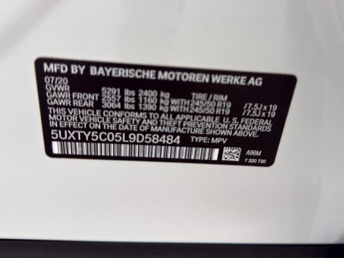 Used 2020 BMW X3 xDrive30i w/ Convenience Package AWD/4WD image 26