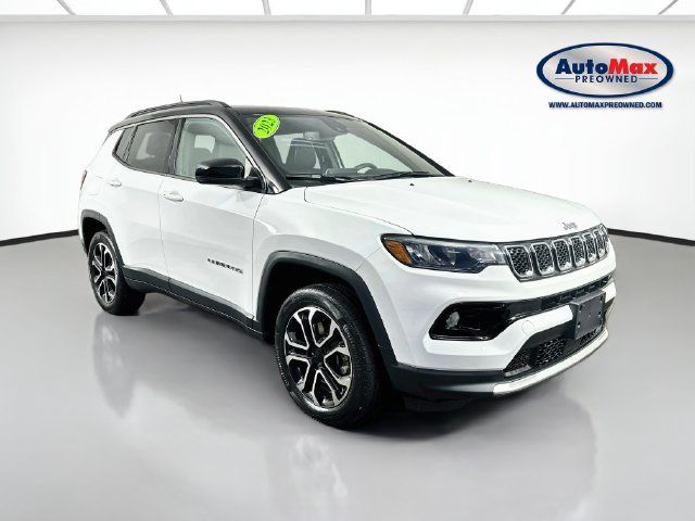 Used 2023 Jeep Compass Limited w/ Sun and Sound Group AWD/4WD image 1