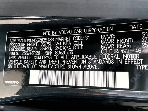 Used 2016 Volvo XC60 T5 Platinum image 33