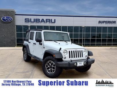Used 2017 Jeep Wrangler Unlimited Sport w/ Quick Order Package 24S