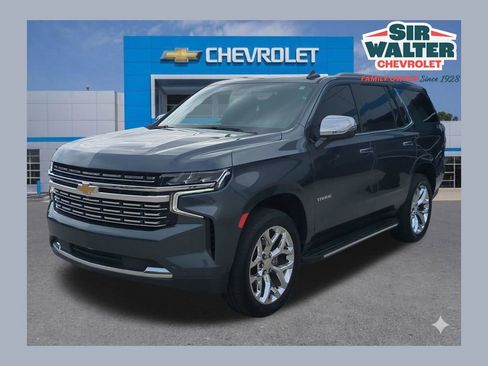 Used 2021 Chevrolet Tahoe Premier w/ Premium Package 2 RWD image 1