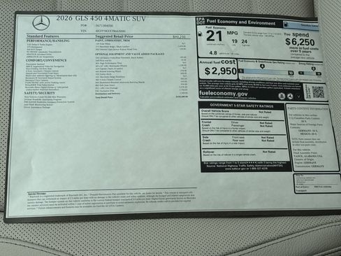 New 2026 Mercedes-Benz GLS 450 4MATIC image 37