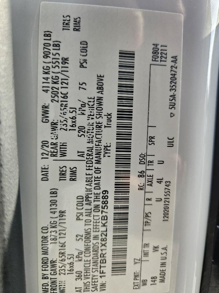 Used 2020 Ford Transit 250 148 High Roof RWD image 52