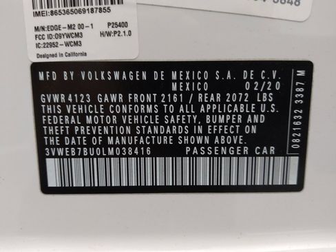 Used 2020 Volkswagen Jetta SEL image 33