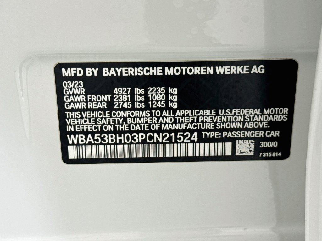 Certified 2023 BMW 530i w/ Premium Package RWD image 34