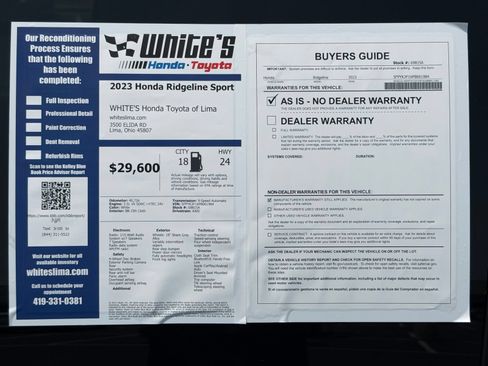 Used 2023 Honda Ridgeline Sport image 34