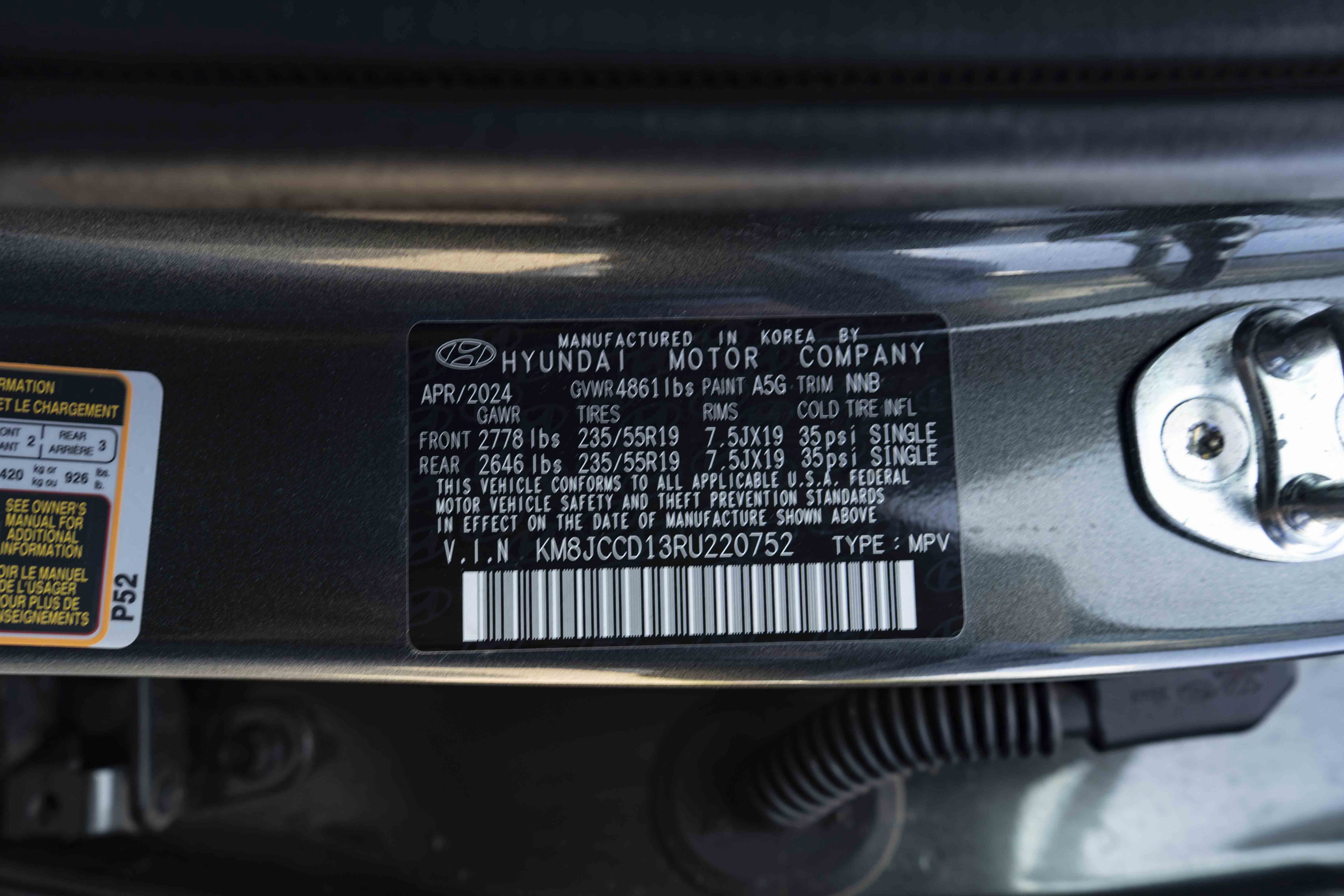 Used 2024 Hyundai Tucson SEL AWD/4WD image 45
