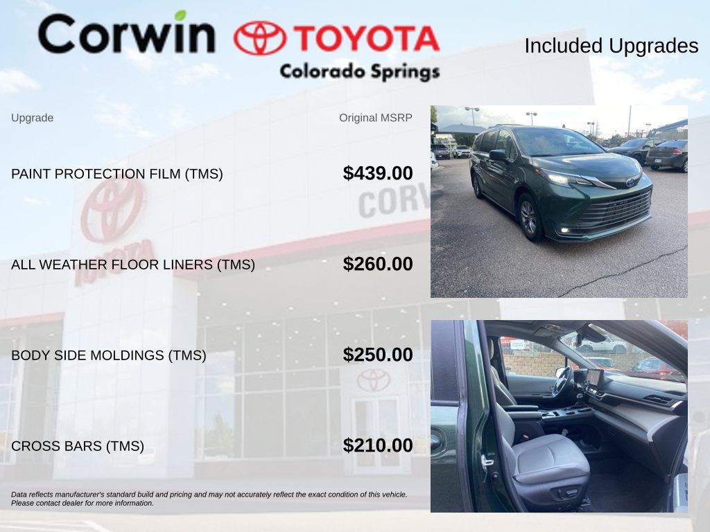 Used 2025 Toyota Sienna XLE AWD/4WD image 8