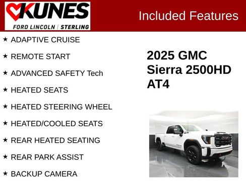 Used 2025 GMC Sierra 2500 AT4 AWD/4WD image 2