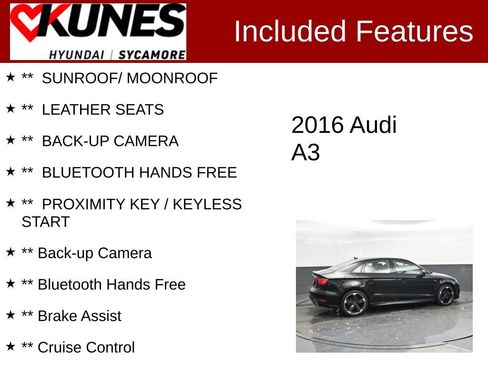 Used 2016 Audi A3 2.0T Premium image 2